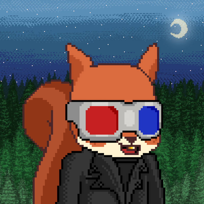 Pixel Squirrels #5001